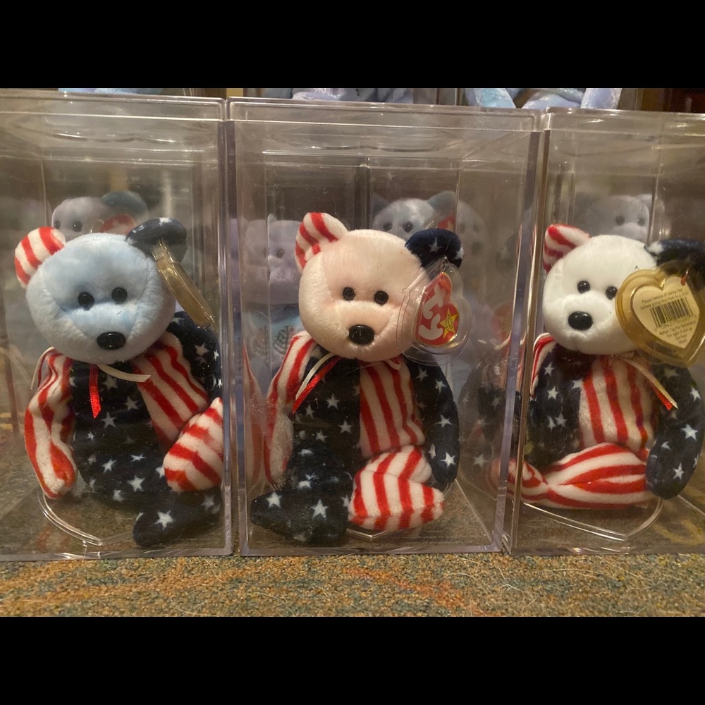 TY Rare beanie baby Spangle Collection